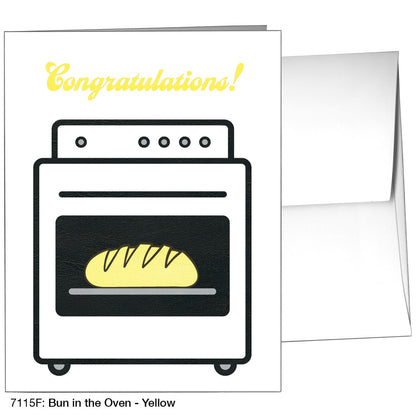 Bun In The Oven, Greeting Card (7115F)