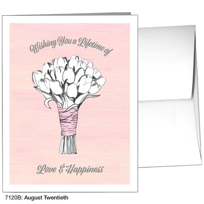 August Twentieth, Greeting Card (7120B)