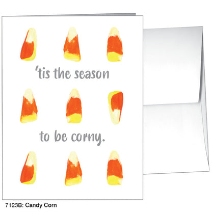 Candy Corn, Greeting Card (7123B)