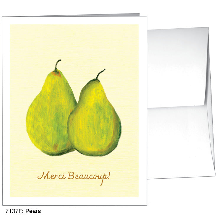 Pears, Greeting Card (7137F)