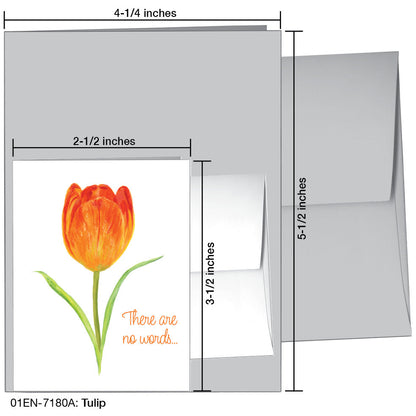 Tulip, Greeting Card (7180A)