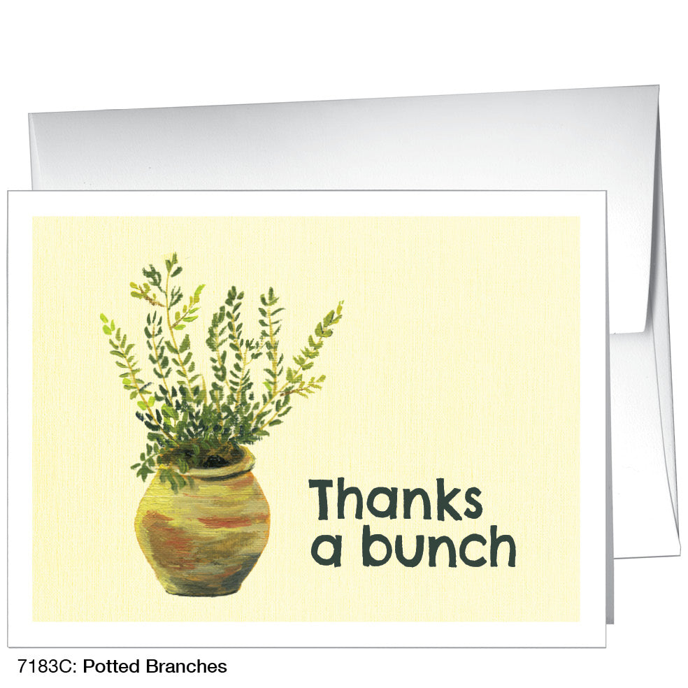 Potted Branches, Greeting Card (7183C)