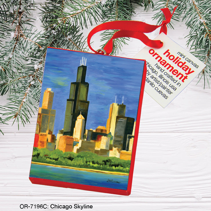 Chicago Skyline, Ornament (OR-7196C)