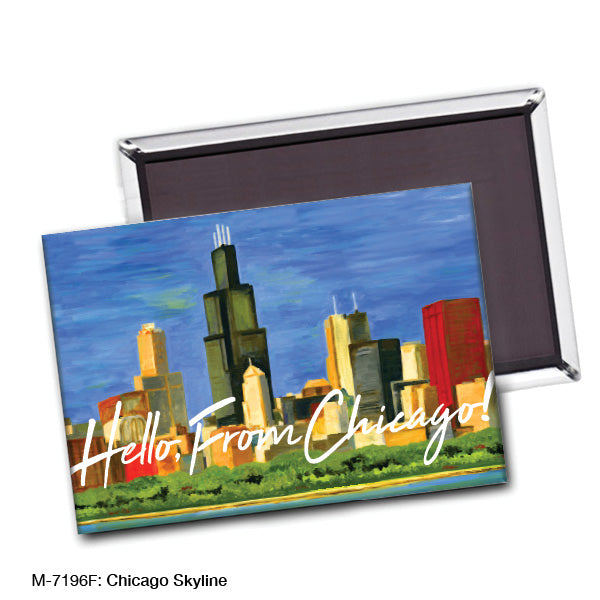 Chicago Skyline, Magnet (7196F)