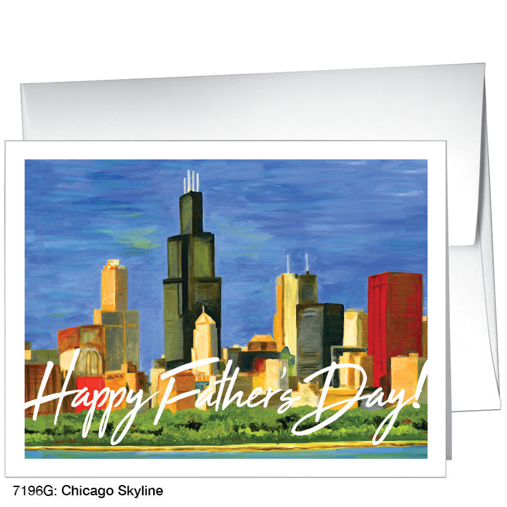 Chicago Skyline, Greeting Card (7196G)