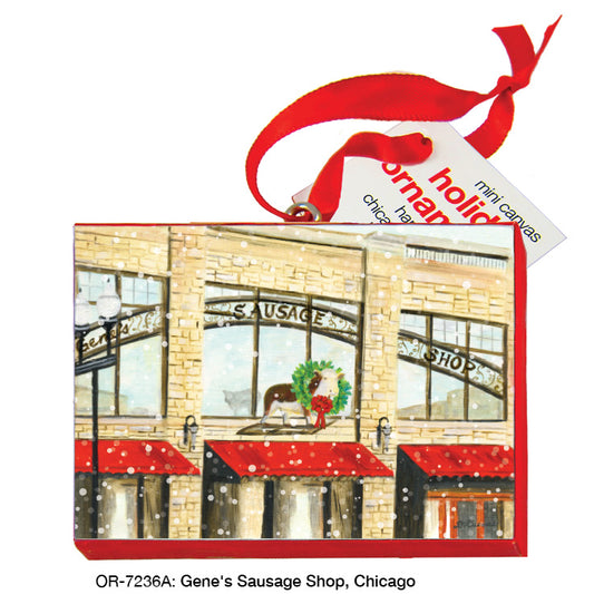 Gene's Sausage Shop, Chicago, Ornament (OR-7236A)