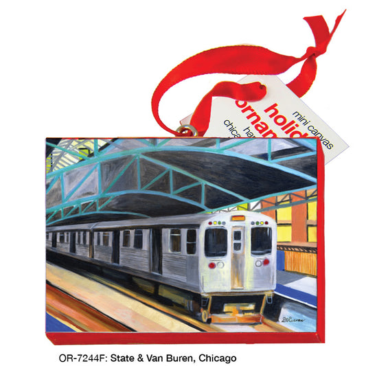 State & Van Buren, Chicago, Ornament (OR-7244F)