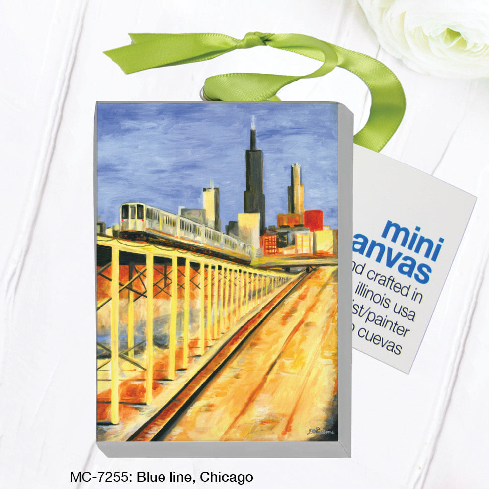 Blue Line, Chicago (MC-7255)