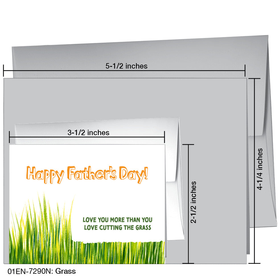 Grass, Greeting Card (7290N)