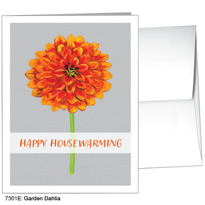 Garden Dahlia, Greeting Card (7301E)