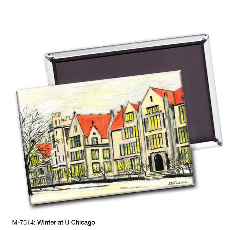 Winter at U Chicago, Magnet (7314)