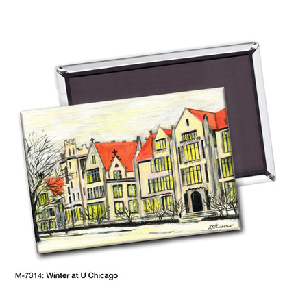 Winter at U Chicago, Magnet (7314)