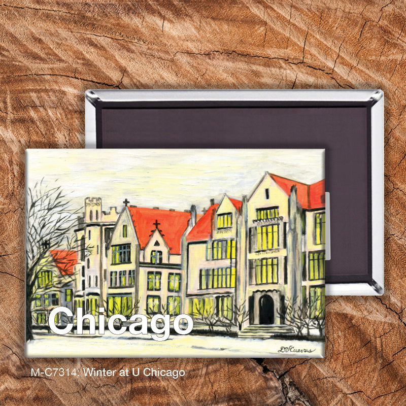 Winter at U Chicago, Magnet (7314)