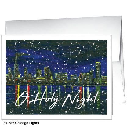 Chicago Lights, Greeting Card (7315B)