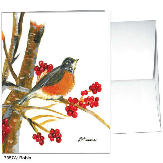 Robin, Greeting Card (7357A)