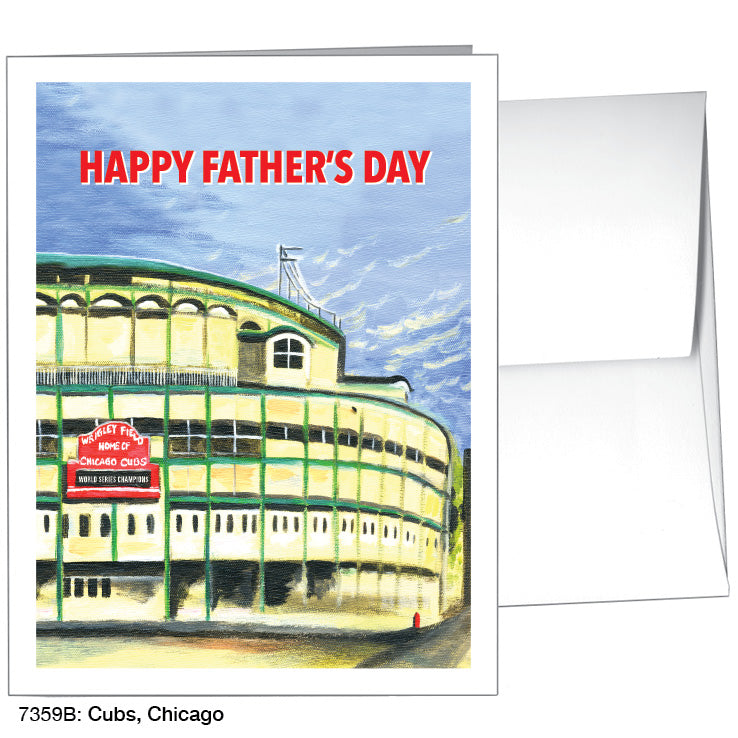 Cubs, Chicago, Greeting Card (7359B)