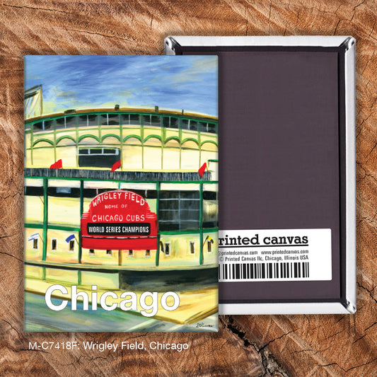 Wrigley Field, Chicago, Magnet (7418F)