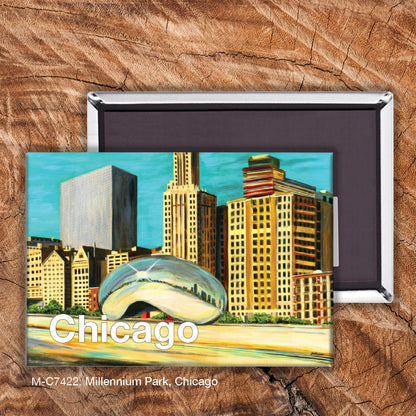 Millennium Park, Chicago, Magnet (7422K)