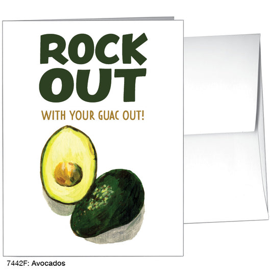 Avocados, Greeting Card (7442F)