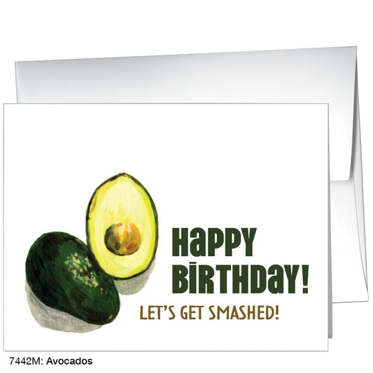 Avocados, Greeting Card (7442M)