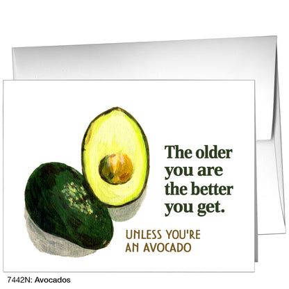 Avocados, Greeting Card (7442N)