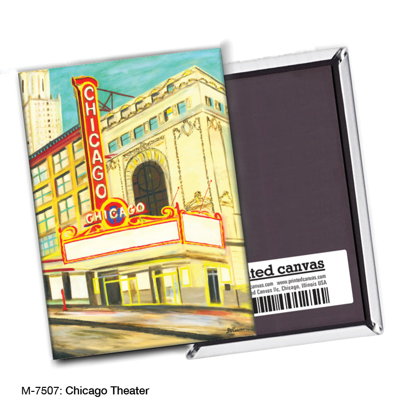 Chicago Theater, Chicago, Magnet (7507)