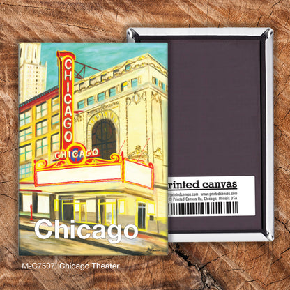 Chicago Theater, Chicago, Magnet (7507)