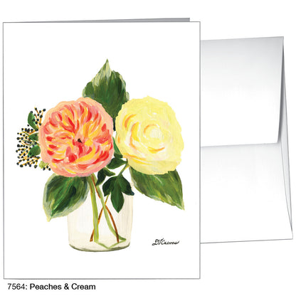 Peaches & Cream, Greeting Card (7564)