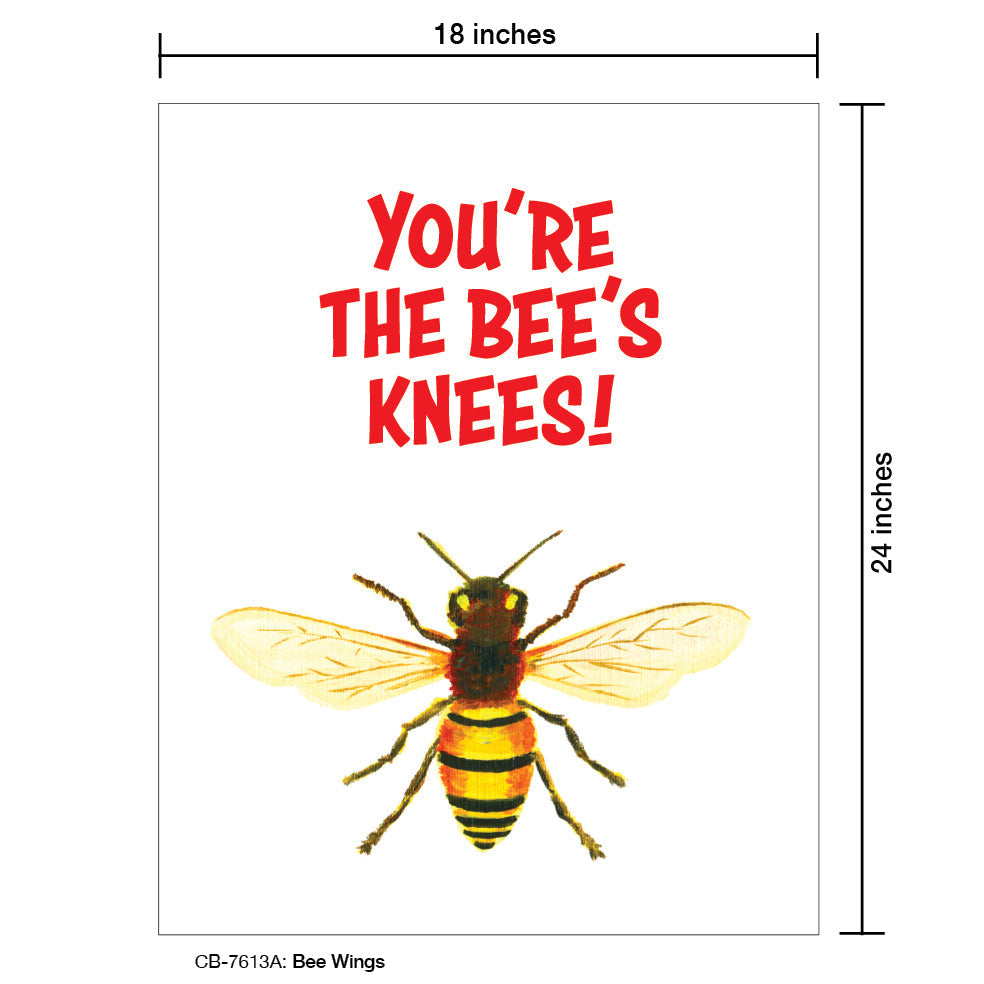 Bee Wings, Card Board (7613A)