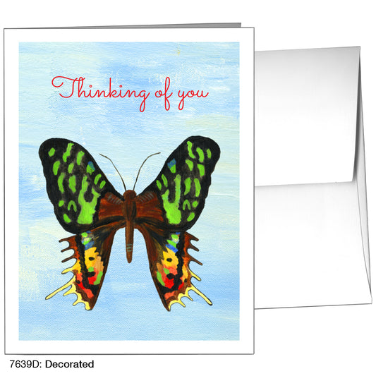 Decorated, Greeting Card (7639D)