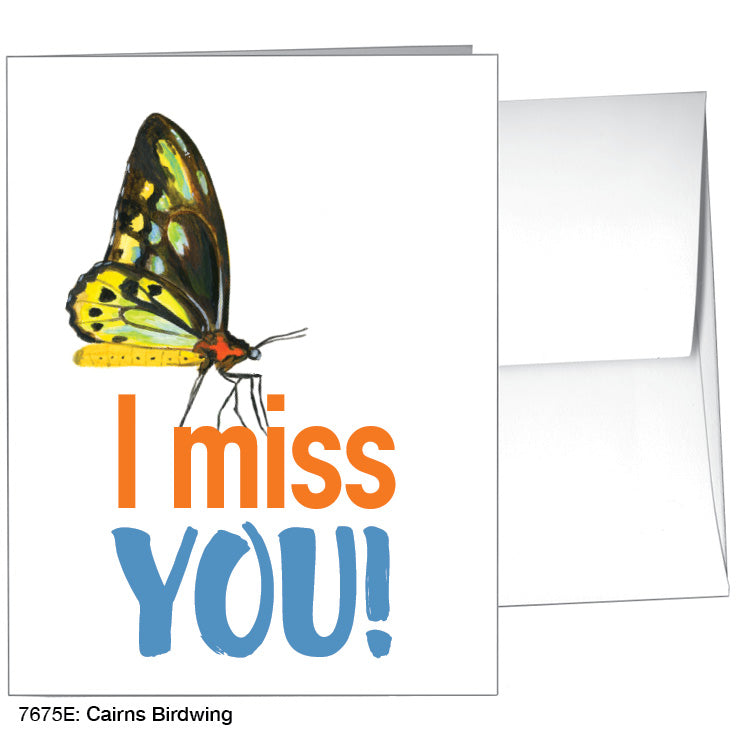 Cairns Birdwing, Greeting Card (7675E)