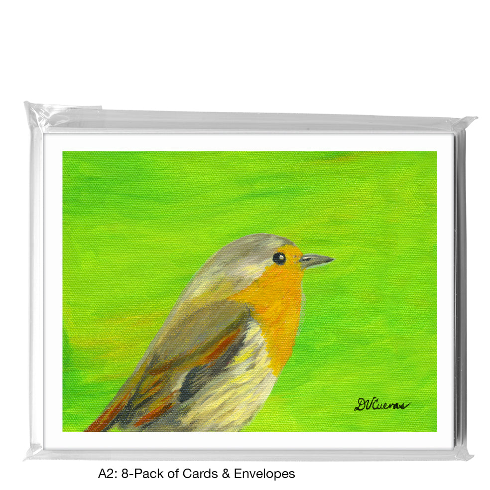 Hint Of Orange, Greeting Card (7692C)