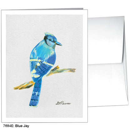 Blue Jay, Greeting Card (7694E)