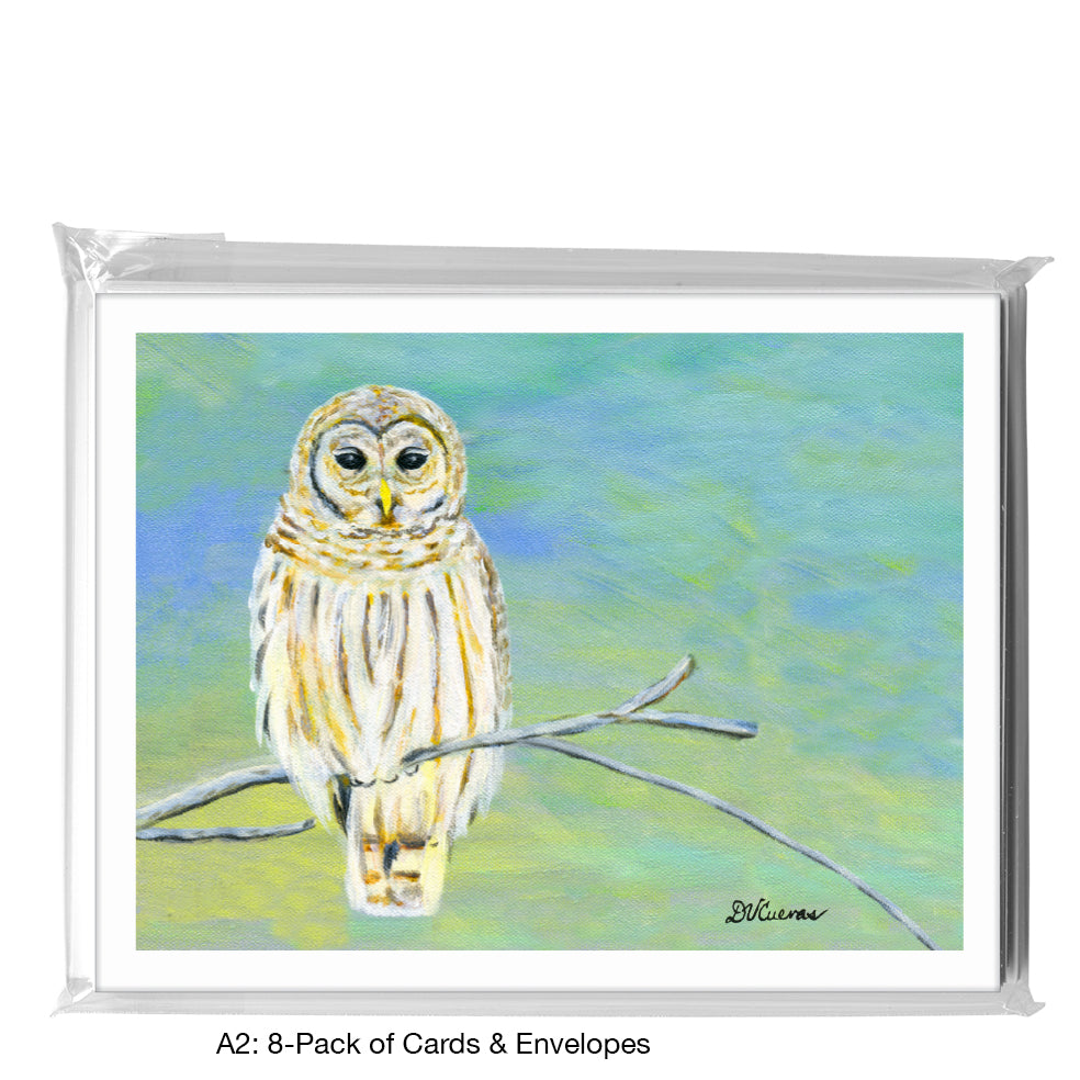 Barred Owl, Greeting Card (7701K)