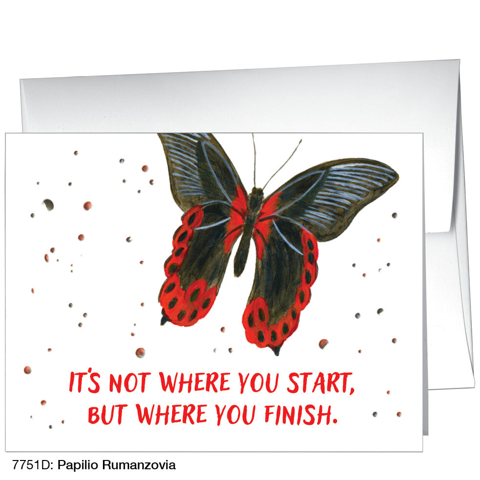 Papilio Rumanzovia, Greeting Card (7751D)