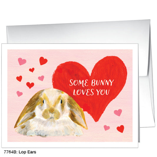 Lop Ears, Greeting Card (7764B)