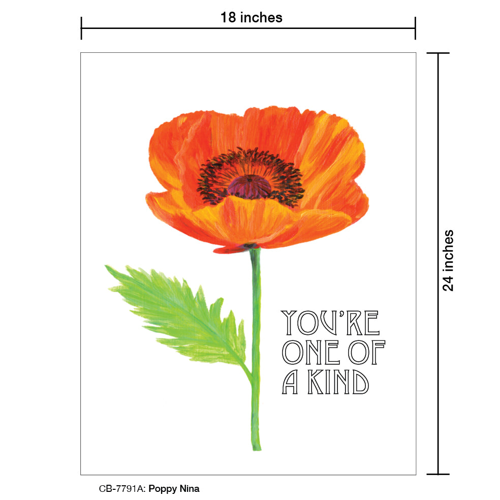 Poppy Nina, Card Board (7791A)