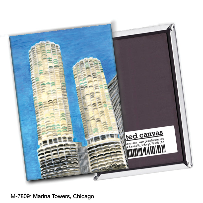 Marina Towers, Chicago, Magnet (7809)