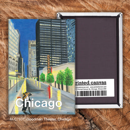 Goodman Theater Chicago, Magnet (7837)