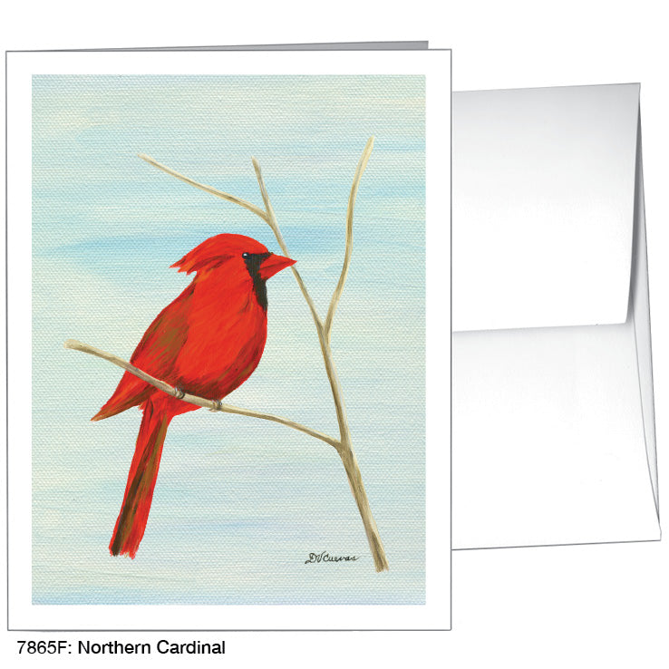 Northern Cardinal, Greeting Card (7865F)