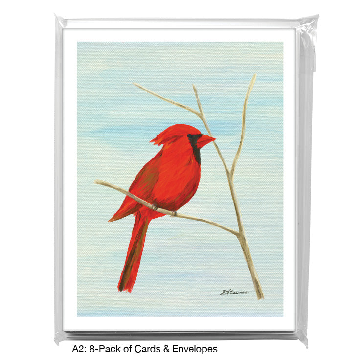 Northern Cardinal, Greeting Card (7865F)