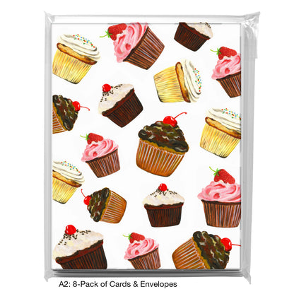 Cupcake Collection, Greeting Card (7904C)