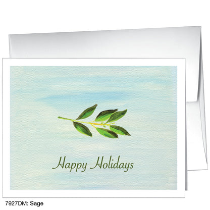 Sage, Greeting Card (7927DM)