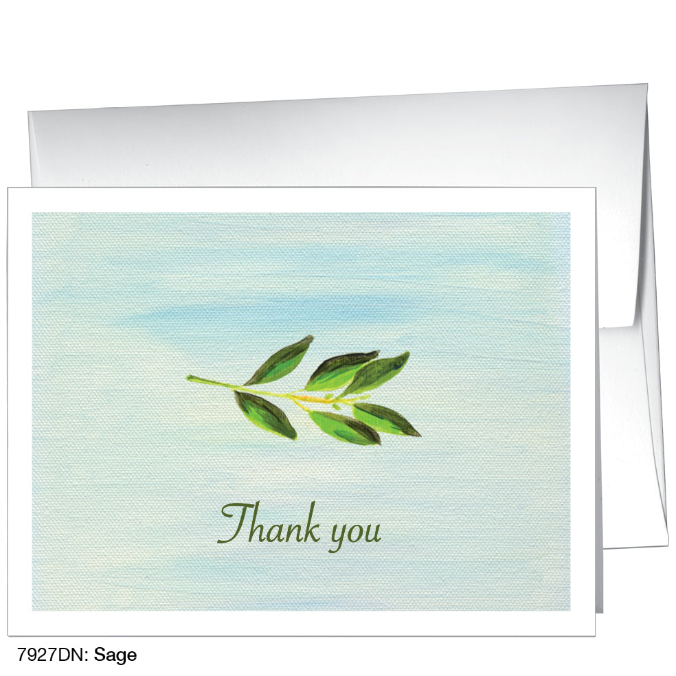 Sage, Greeting Card (7927DN)