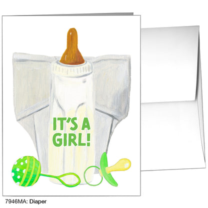 Diaper, Greeting Card (7946MA)