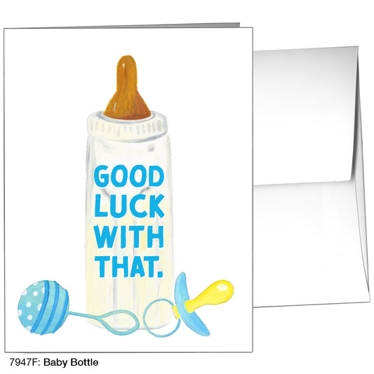 Baby Bottle, Greeting Card (7947F)