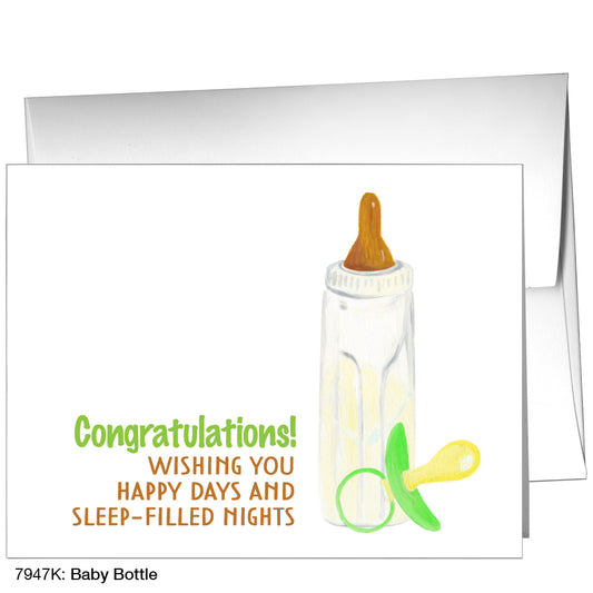 Baby Bottle, Greeting Card (7947K)