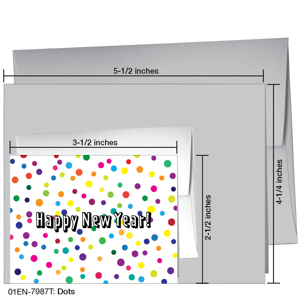 Dots, Greeting Card (7987T)