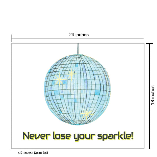 Disco Ball, Card Board (8005C)