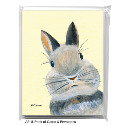 Rabbit Whiskers, Greeting Card (8034M)